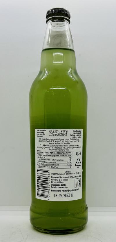 Vilnele Soft Drink w. Juice 0.5L.