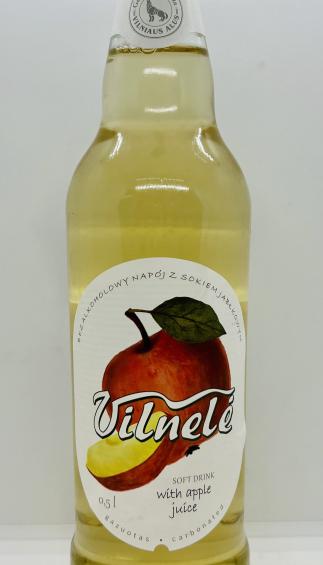 Vilnele Soft Drink w. Apple Juice 0.5L.