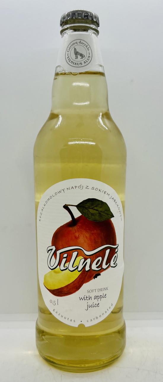 Vilnele Soft Drink w. Apple Juice 0.5L.