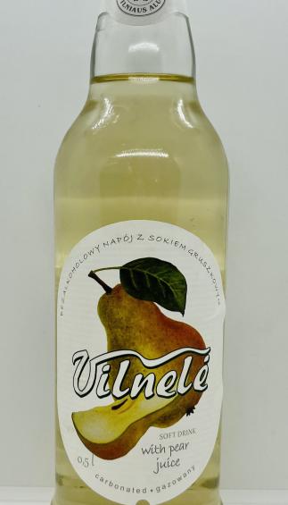 Vilnele Soft Drink w. Pear Juice 0.5L.