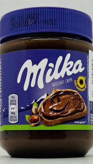 Milka Hazelnut Creme 350g.