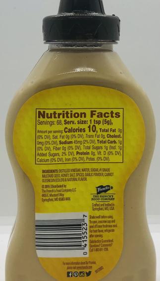 French's Honey Mustard 340g