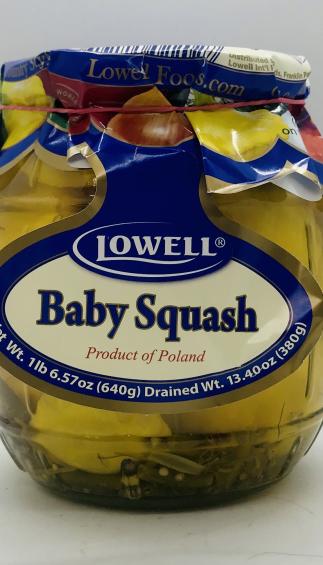 Lowell Baby Squash 640g.