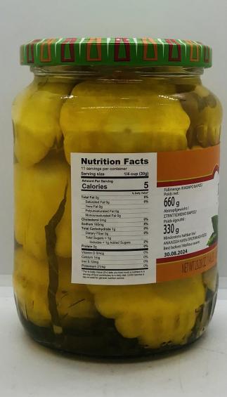 TV Pickled Squash 660g.