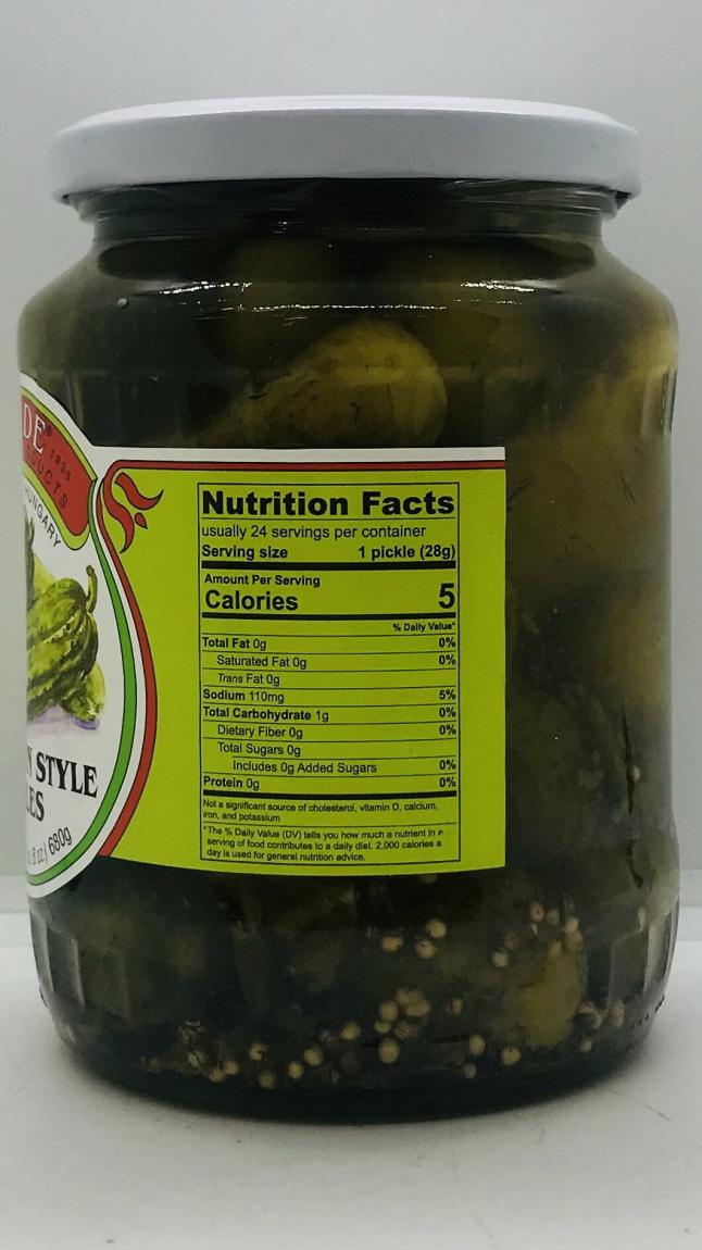 Bende Hungarian Style Pickles 680g.