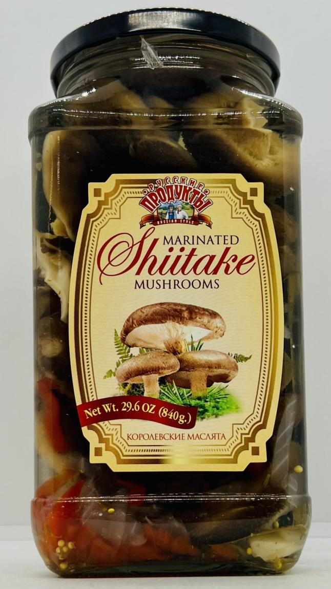 Russian Products Marinated Shiitake Mushrooms 840g.