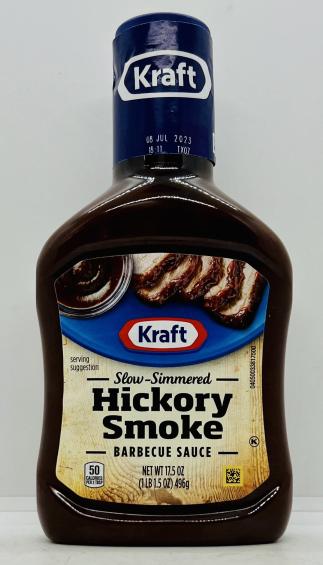 Kraft Hickory Smoke Barbecue Sauce 496g.