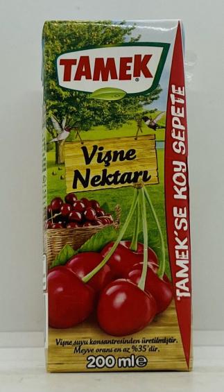 Tamek Sour Cherry Nectar 200mL.