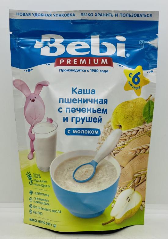 Bebi Wheat, Biscuit and Pear Instant Cereal 200g.