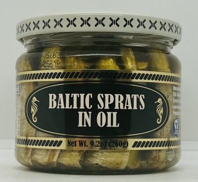 Baltic Sprats in Oil 260g.