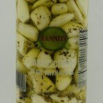 Sanniti Garlic Cloves in Oil w. Herbs 445g.