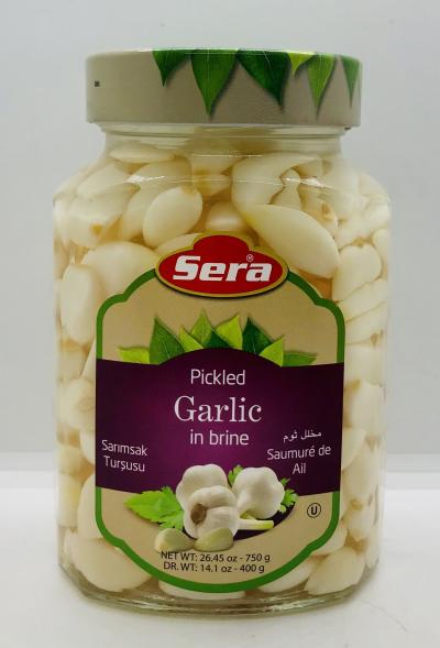 Sera Pickled Garlic in Brine 750g.