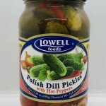 Lowell Polish Pickles Hot Peppers 890g.