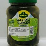 Kuhne Salz-Dill Gurken 650g.