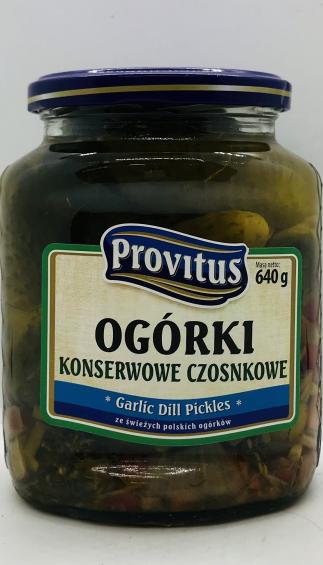 Provitus Garlic Pickles 640g.