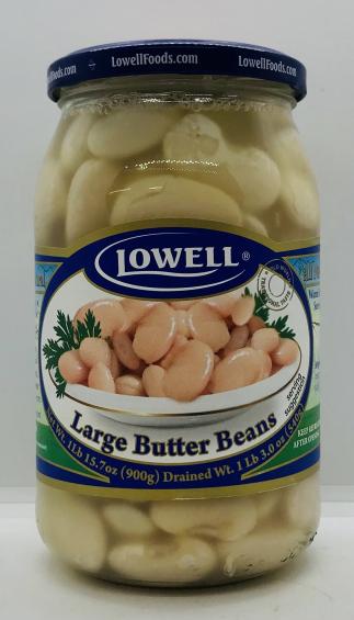 Lowell Large Butter Beans 900g.