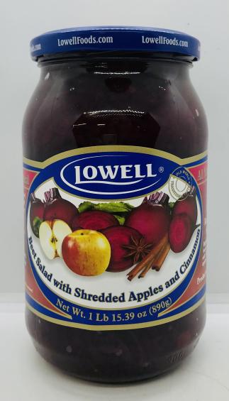 Lowell Best Salas w. Shredded Apples and Cinnamon 890g.