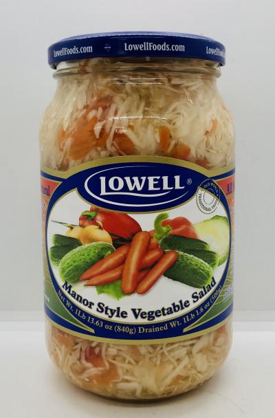 Lowell Manor Style Vegetable Salad 840g.