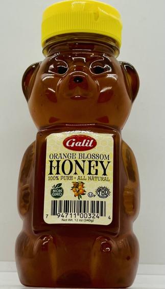 Galil Orange Blossom Honey 340g.