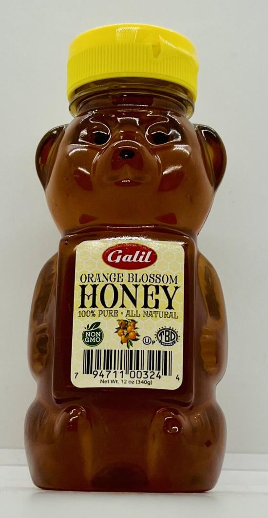 Galil Orange Blossom Honey 340g.