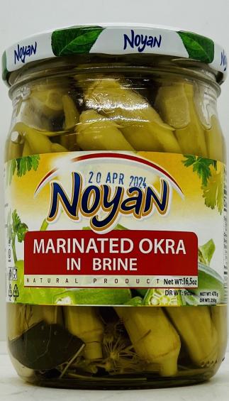 Noyan Marinated Okra in Brine 470g.