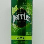 Perrier Lime Carbonated Mineral Water 250mL.