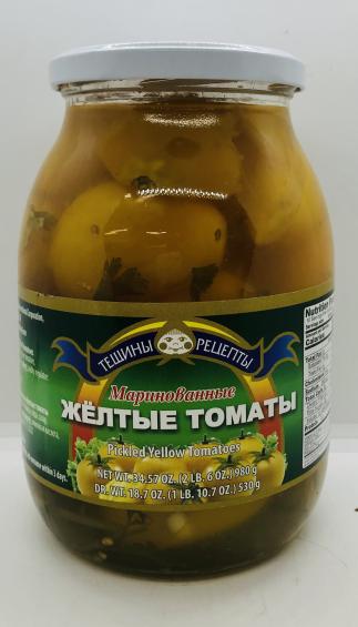 Teshini Retsepti Yellow Tomatoes 980g.