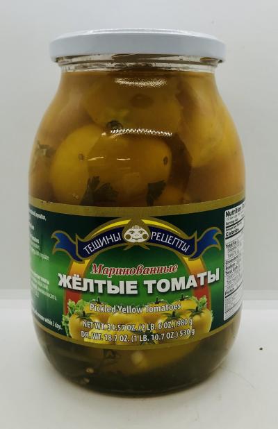 Teshini Retsepti Yellow Tomatoes 980g.