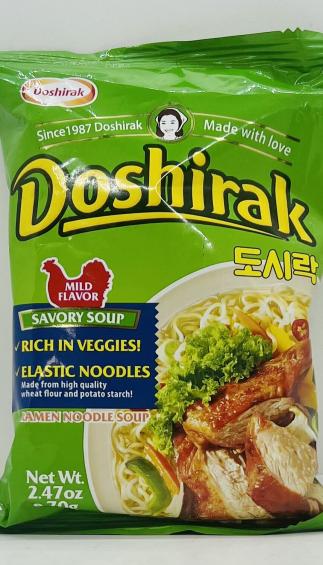 Doshirak Chicken Flavor Noodles 70g.