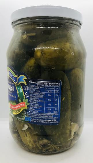 Teshini Retsepti Pickled Cucumbers 1600g.