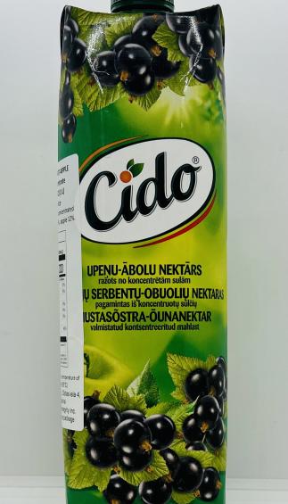 Cido Blackcurrant-Apple Nectar 1L.