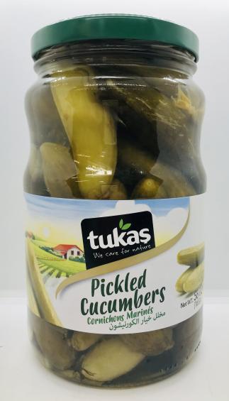 Tukas Pickled Cucumbers 1650g.