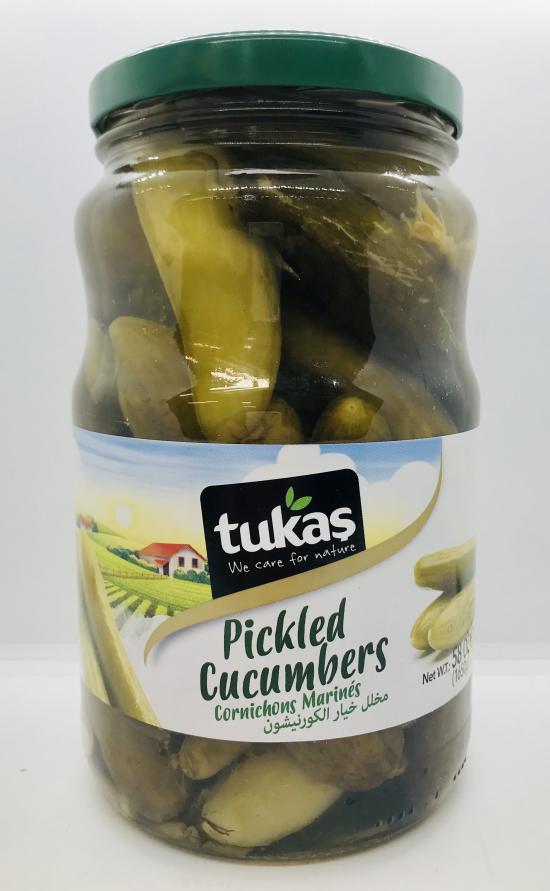 Tukas Pickled Cucumbers 1650g.