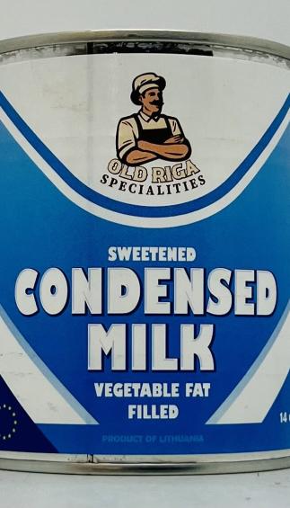 Old Riga Condensed Milk Vegetable Fat Filled 397g.