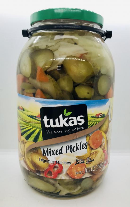 Tukas Mixed Pickles 2900g.