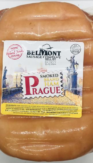 Belmont Smoked Brand Ham Prague (lb.)