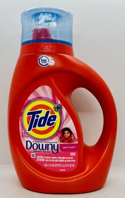 Tide April Fresh + Downy 1.09L.