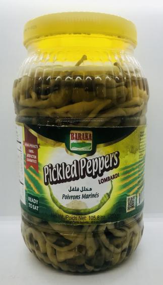 Baraka Pickled Peppers 3000g.