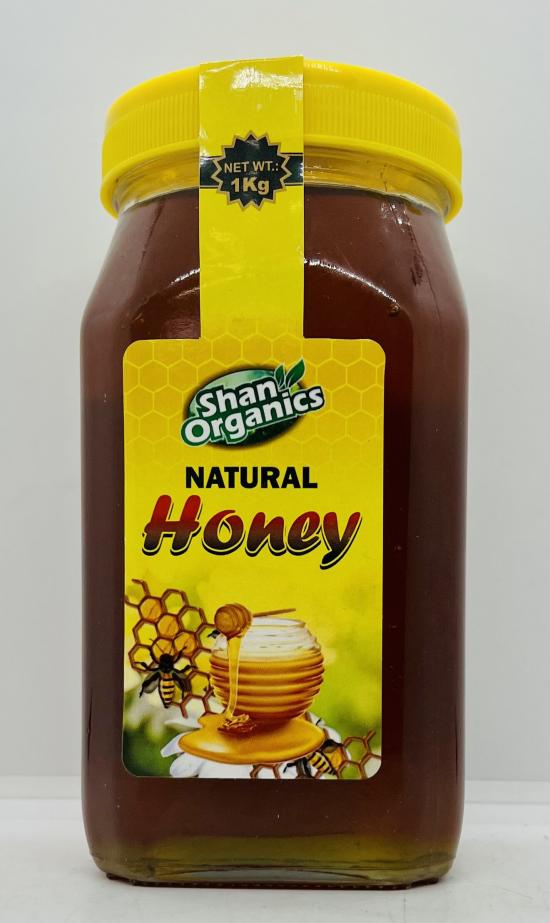 Shan Organics Natural Honey 1kg.