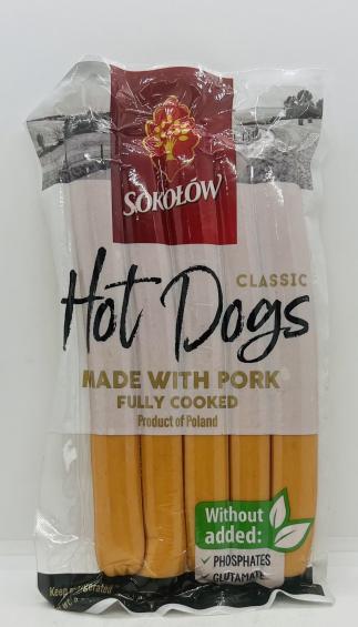 Sokolow Hot Dogs Classic 250g.