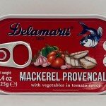 Delamaris Mackerel Provencale w. Vegetables 125g.