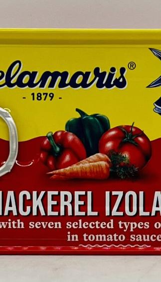 Delamaris Mackerel Izola Brand 125g.