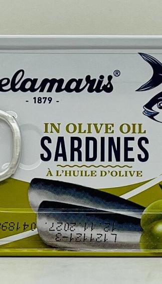 Delamaris Sardines in Olive Oil 90g.