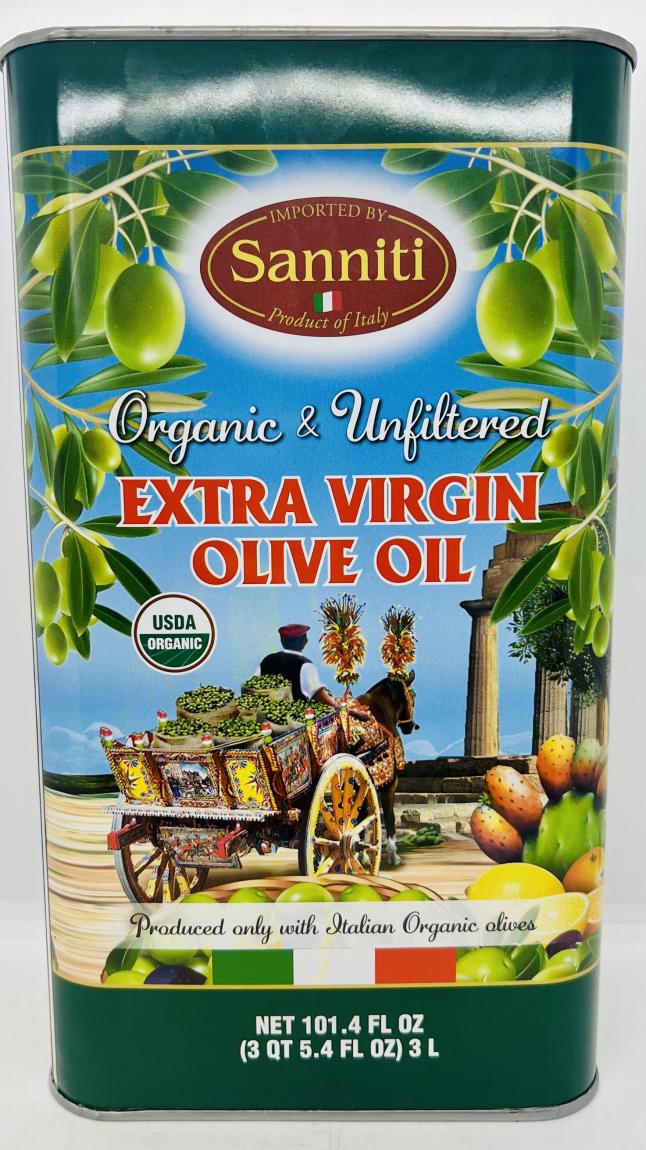 Sanniti Extra Virgin Olive Oil 3L.