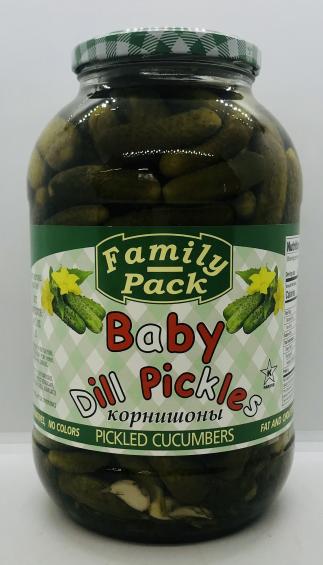 Family Pack Baby Dill Pickles 2L.