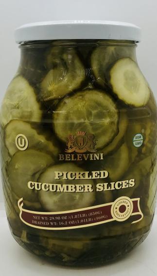 Belevini Pickled Cucumber Slices 850g.