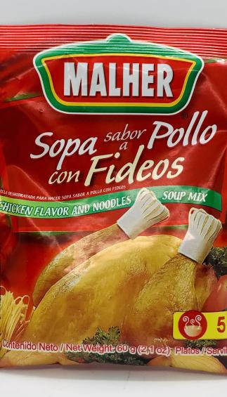 Malher Chicken Flavor 60g.