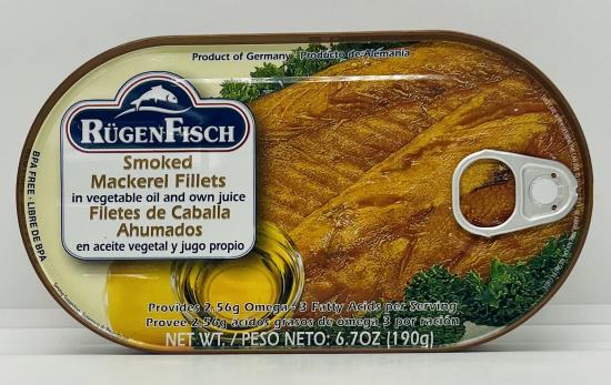 RugenFisch Mackerel Fillets 190g.