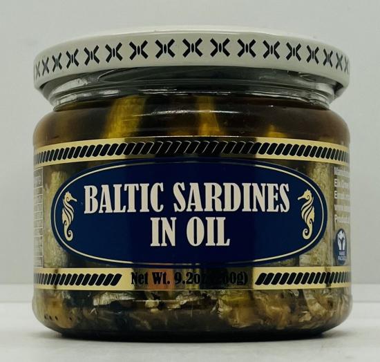 Baltic Sardines in Oil 260g.