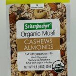 Seitenbacher Organic Musli Cashews Almonds 454g.